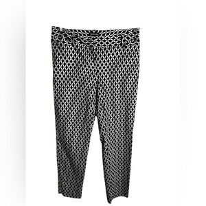 George‎ Geometric Ankle Pants Size 6